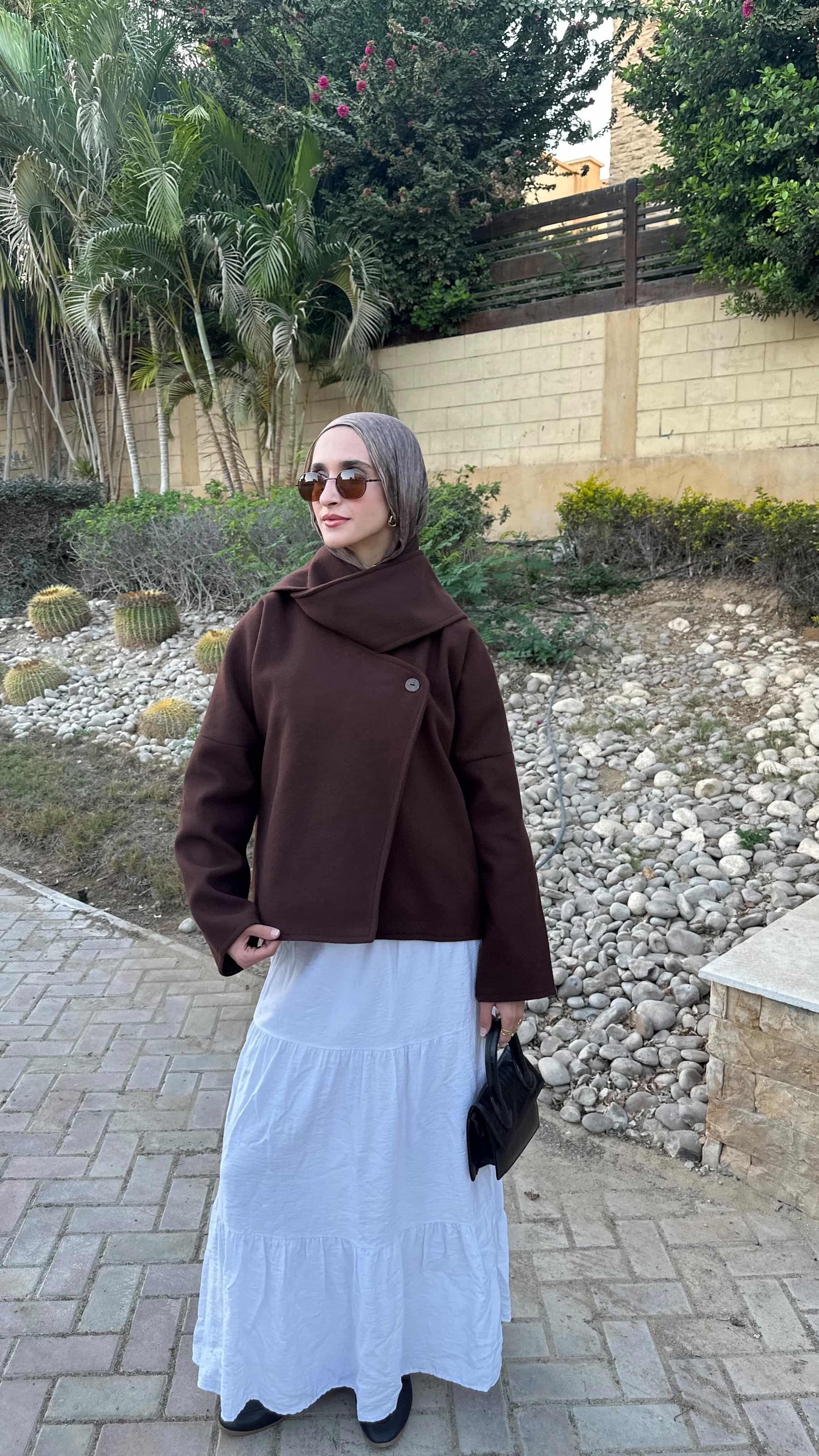 Cocoa Wrap Jacket