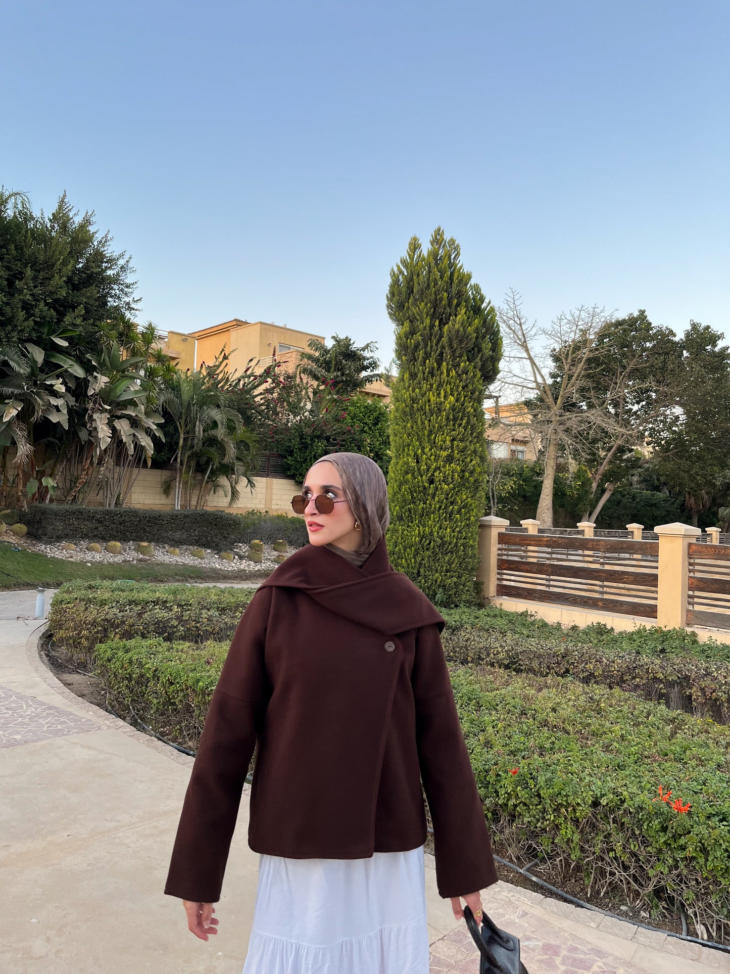 Cocoa Wrap Jacket