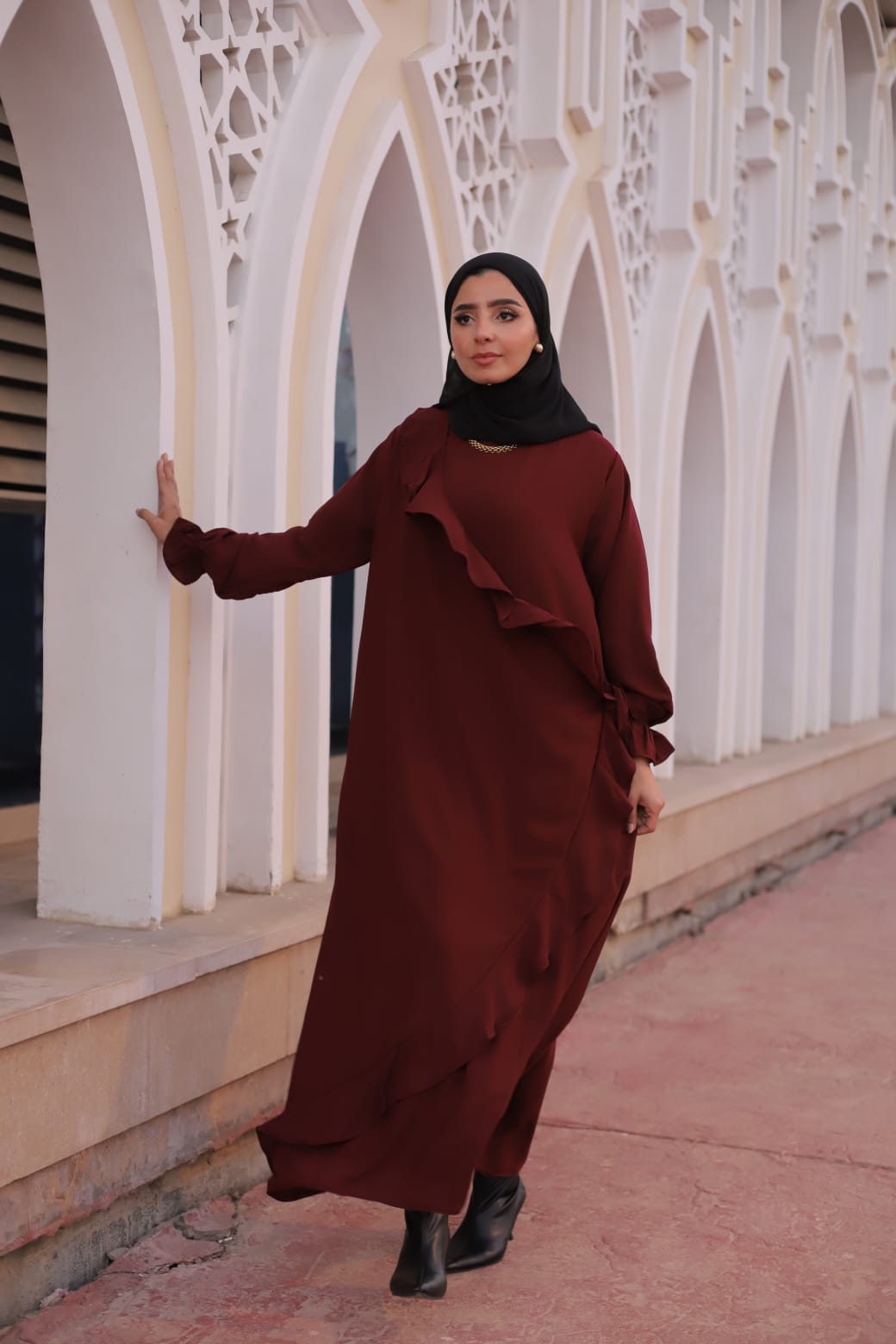 Flowy Ruffle Dress