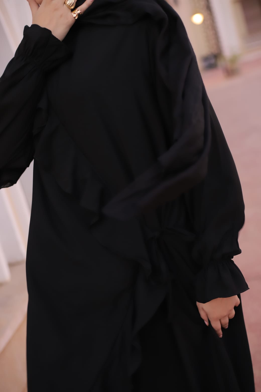 Flowy Ruffle Dress