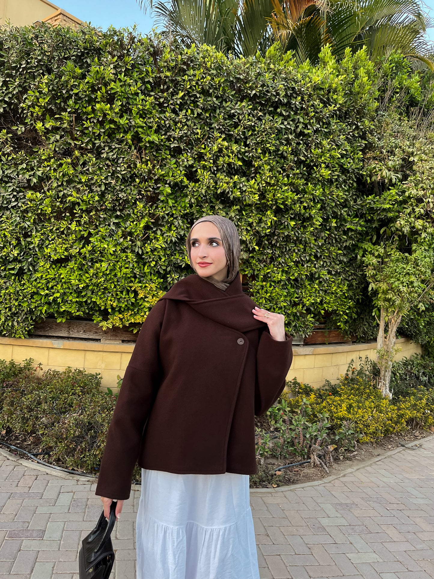 Cocoa Wrap Jacket