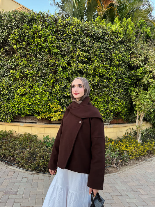 Cocoa Wrap Jacket