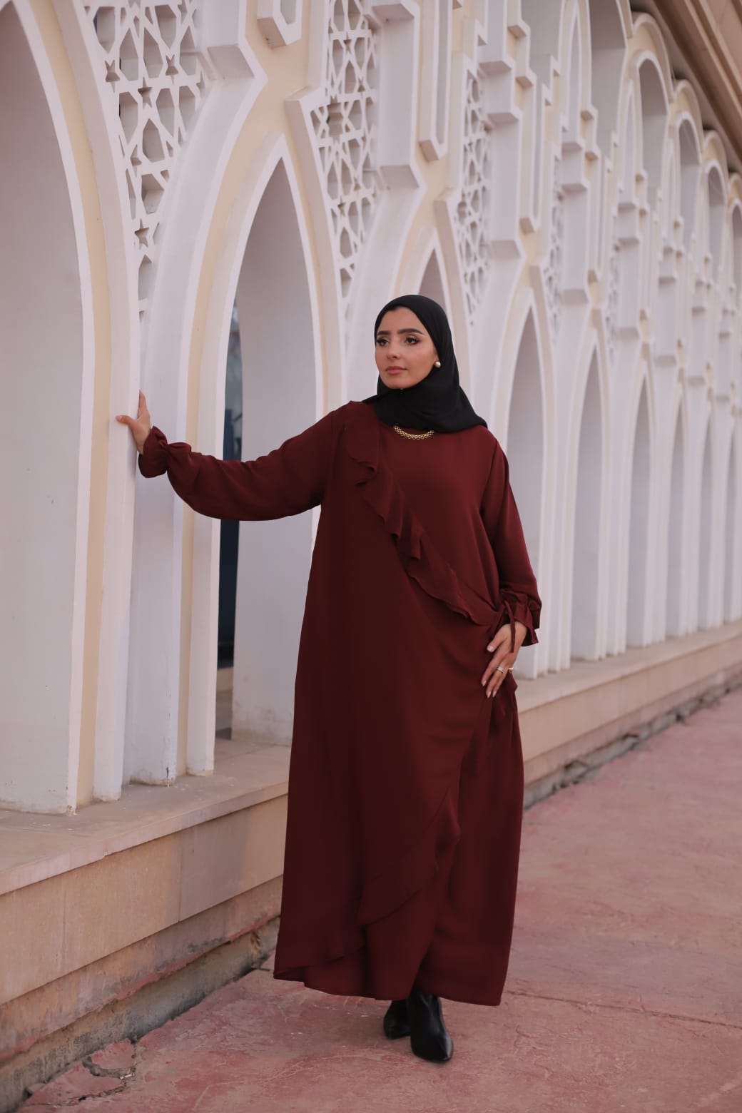 Flowy Ruffle Dress