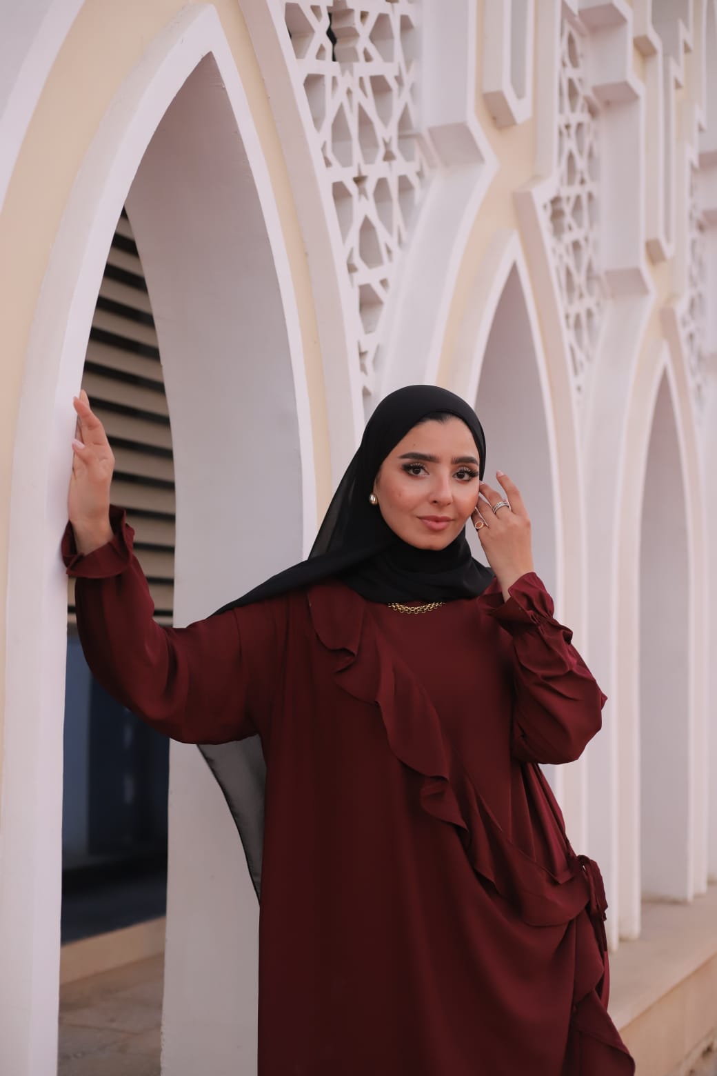 Flowy Ruffle Dress