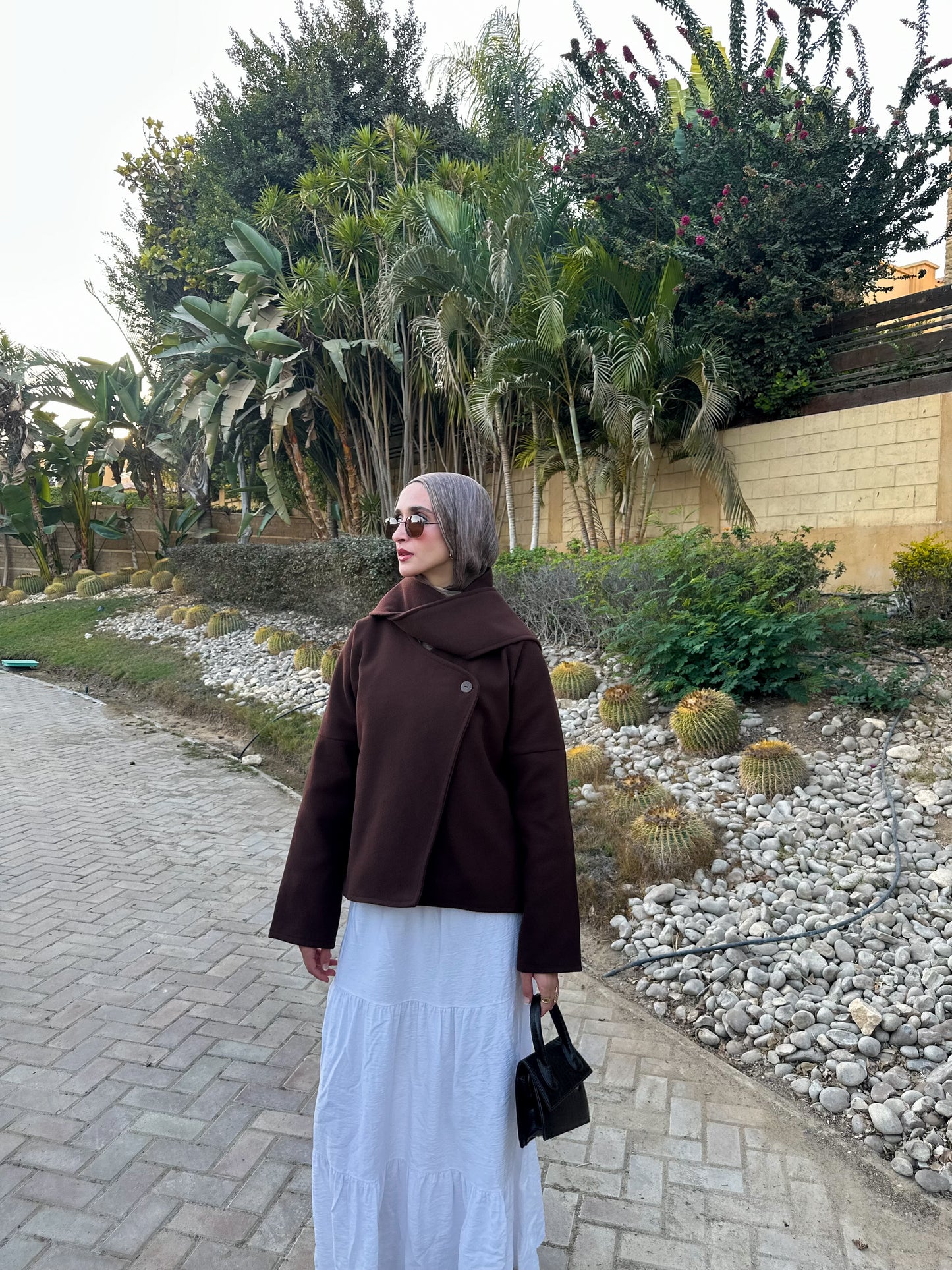 Cocoa Wrap Jacket