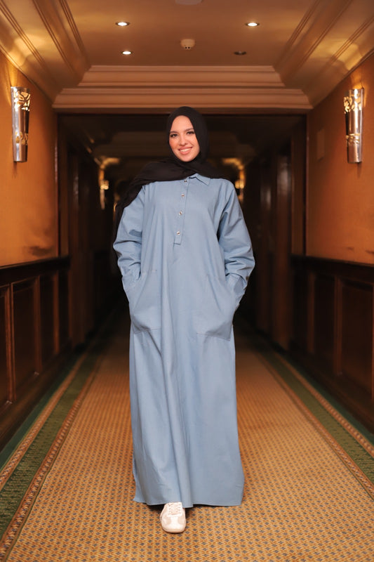 The Effortless Denim Dress