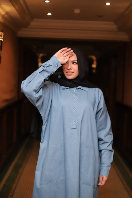 The Effortless Denim Dress