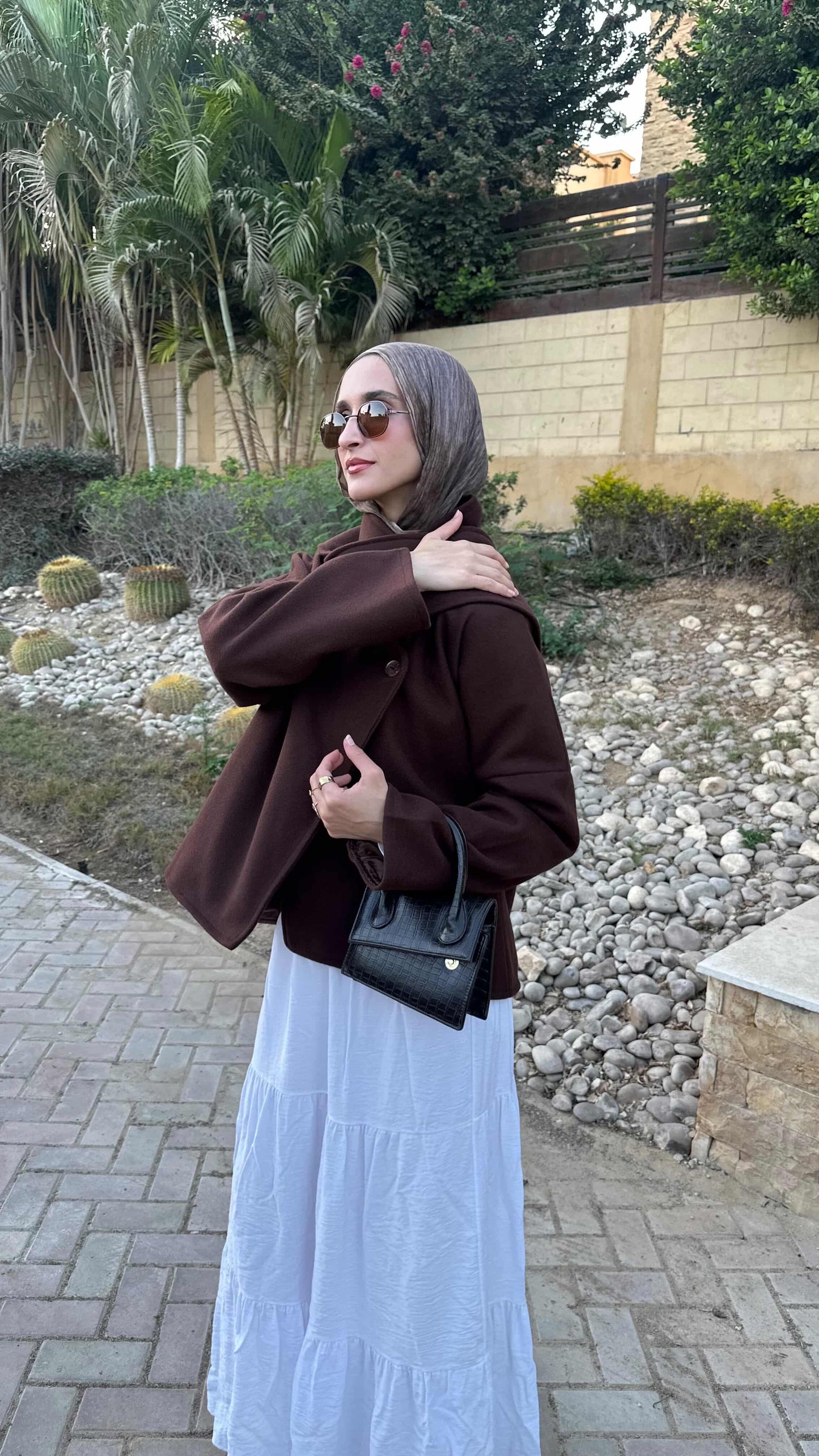 Cocoa Wrap Jacket