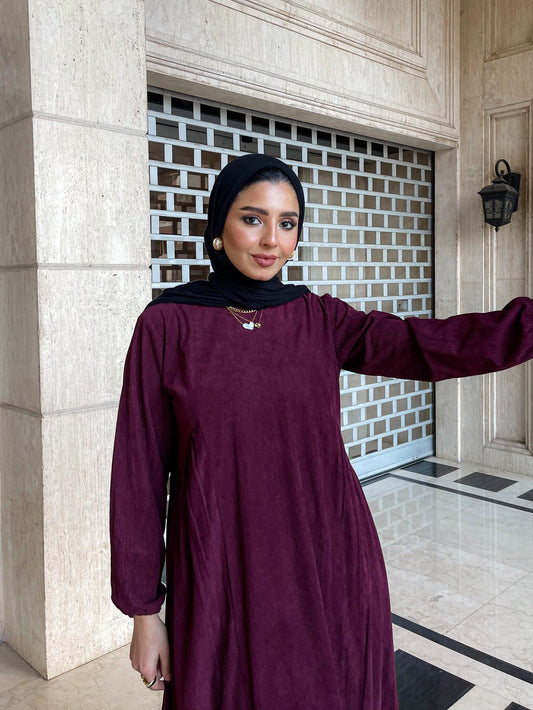 Burgundy Dress